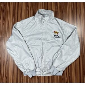 Swingster Ultra Racing Team Mens Size‎ L Gray Metallic Lined USA Made VTG